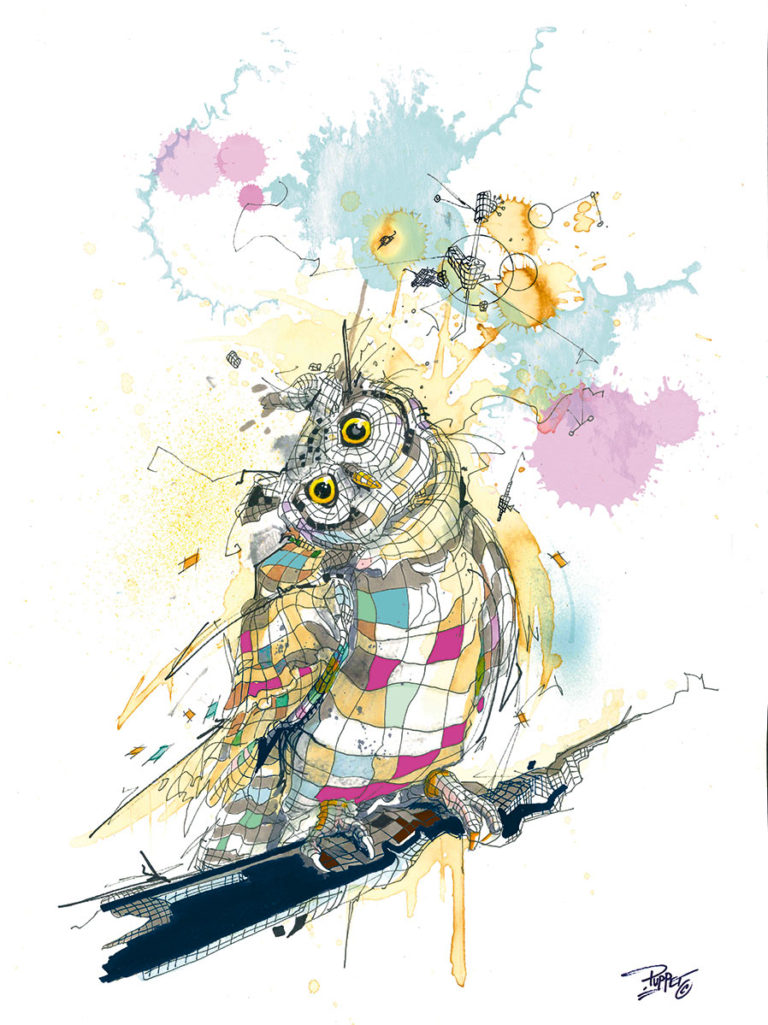 Puppet - Wondering owl