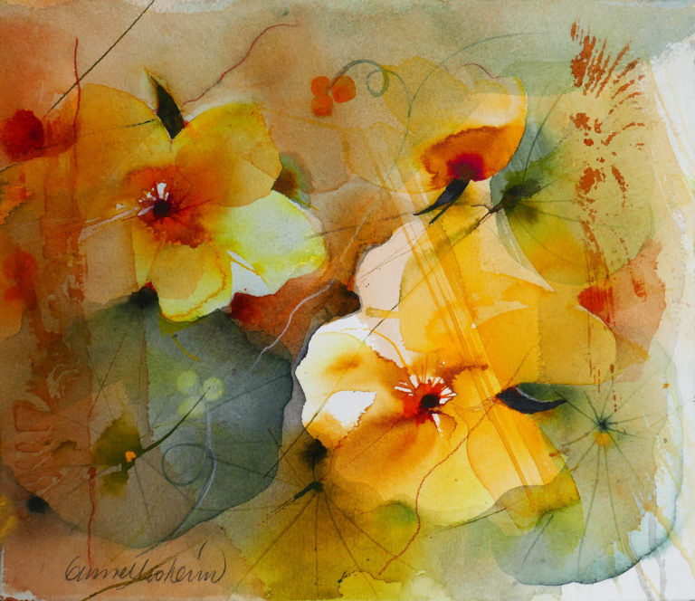 Gunnel Moheim - Gyllene blomster
