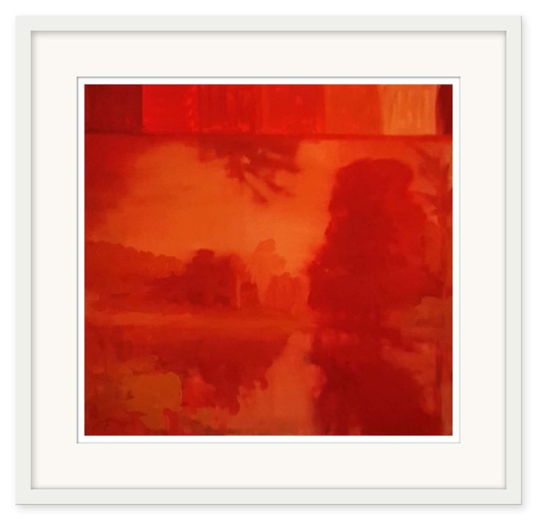 Joakim Allgulander - Red landscape - SLUTSÅLD - Bild 2