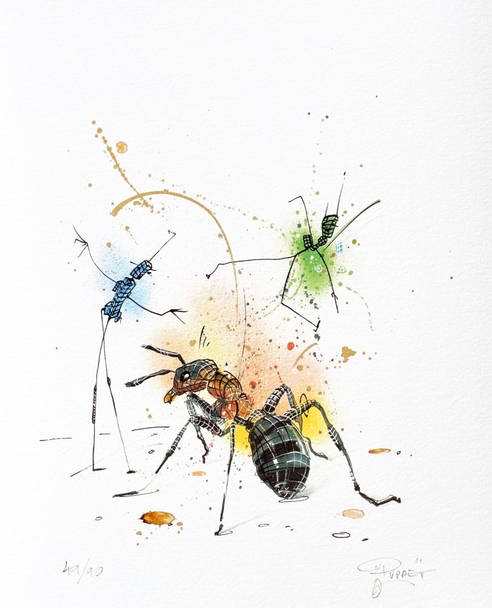 Puppet - Dancing ant