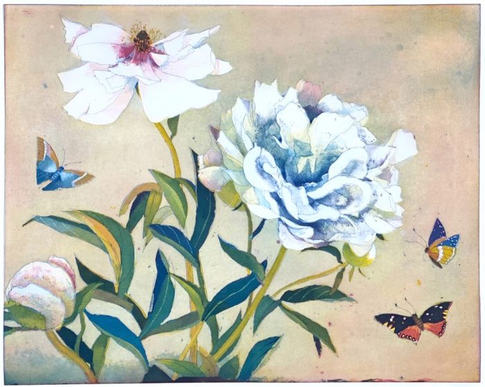 Jutta Votteler - Blue Peonies