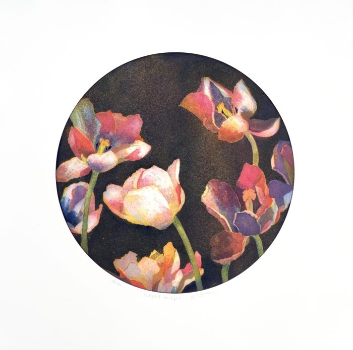 Jutta Votteler - Night tulips