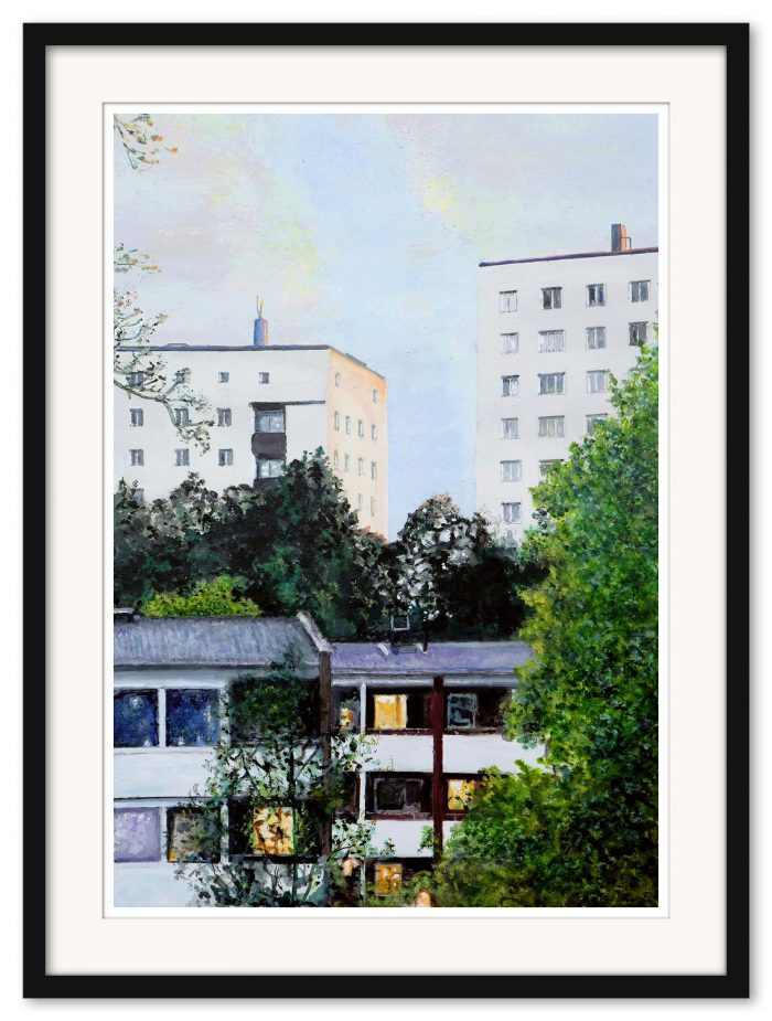 Jonas Beckman - Försommarkväll, Rågsved - Bild 2