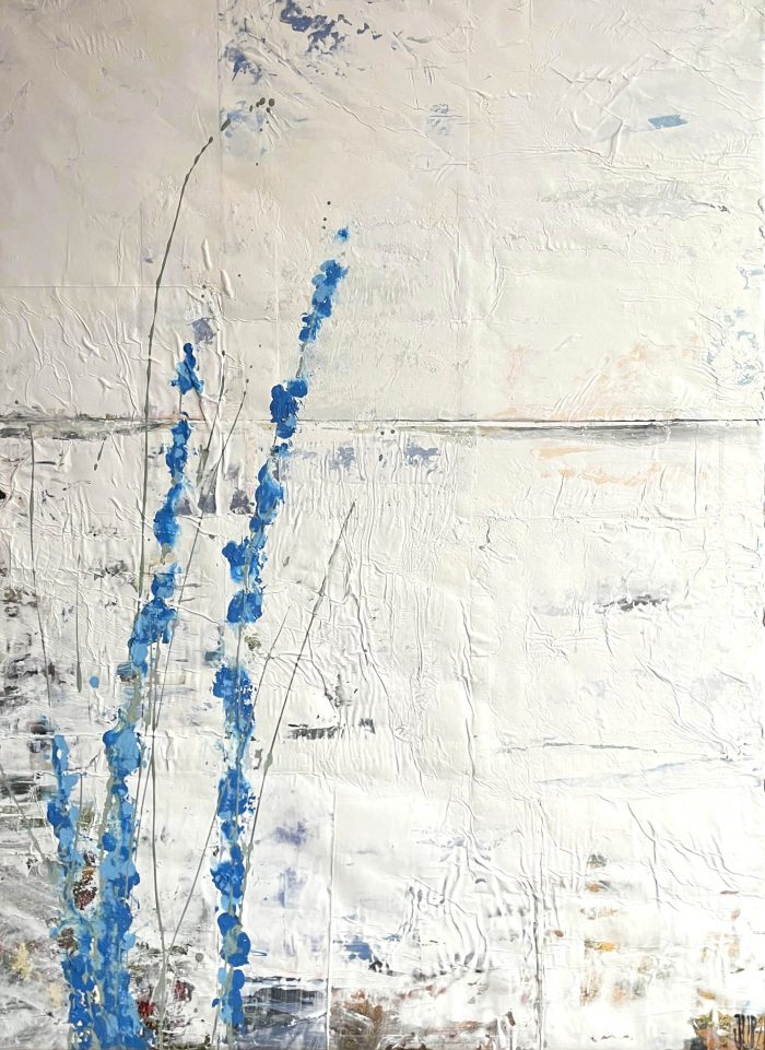 Johanna Stuart - Blå blomster