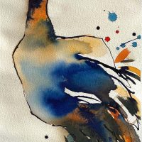 Ylva Molitor - Gärdsell - Birdie I -SÅLD