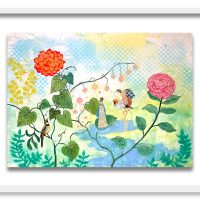 Catharina Edlund - Birds by the Creek - SÅLD - Bild 2