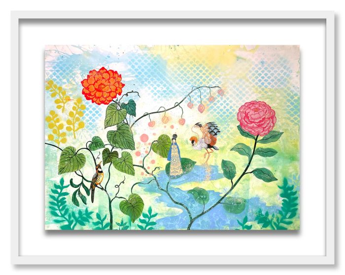 Catharina Edlund - Birds by the Creek - SÅLD - Bild 2