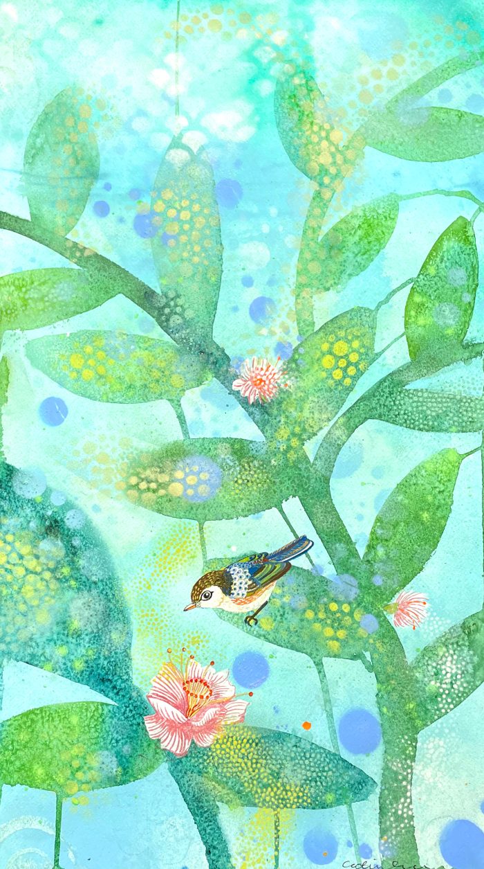 Catharina Edlund - Rain Bird - SÅLD