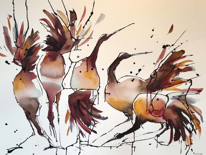Ylva Molitor-Gärdsell - Getting together again SÅLD