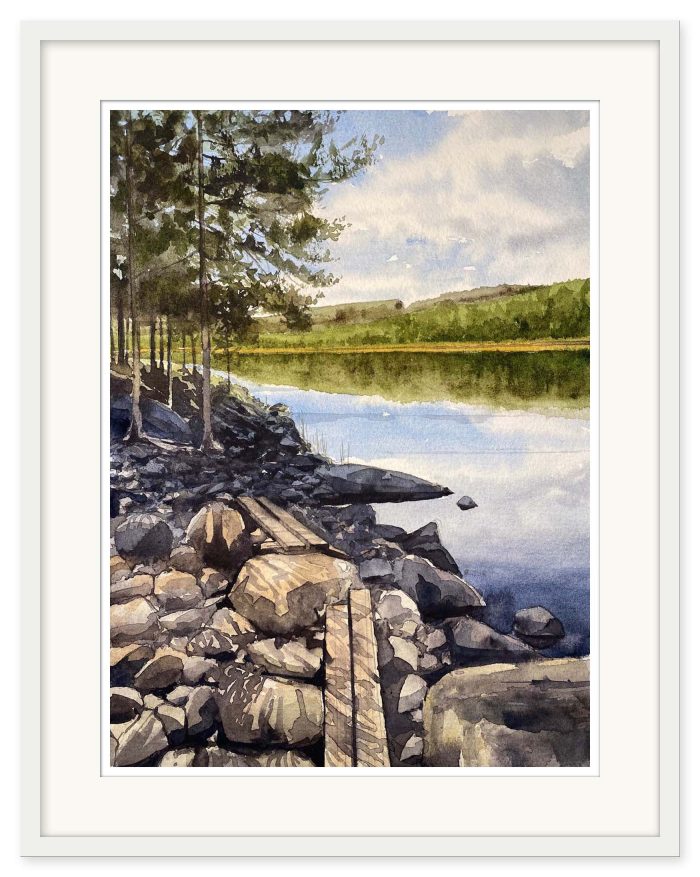 Jesper Hörberg - Skuleskogens nationalpark - SÅLD - Bild 2