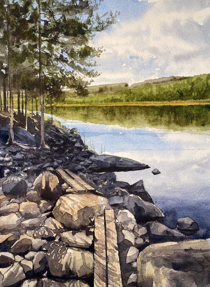 Jesper Hörberg - Skuleskogens nationalpark - SÅLD