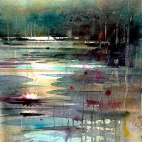 Gunnel Moheim - Våtmark 2 SÅLD