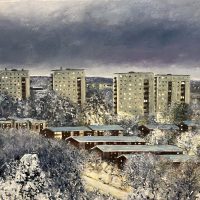 Jonas Beckman - Vintermorgon II -SÅLD