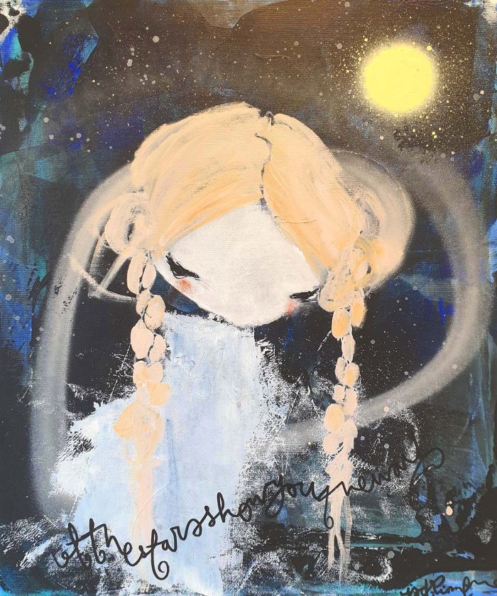 Lisa Rinnevuo - Let the stars - SÅLD