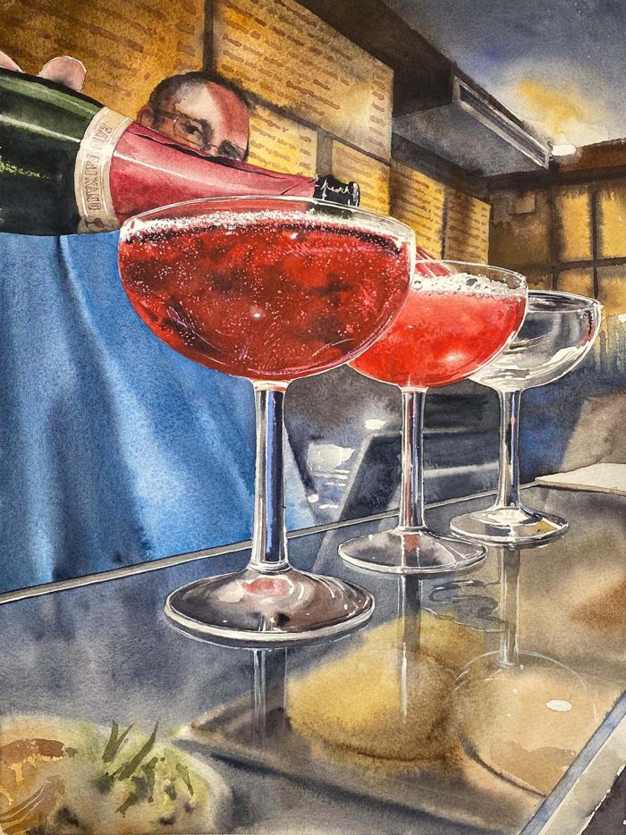 Jesper Hörberg - Barcelona, champagnerian