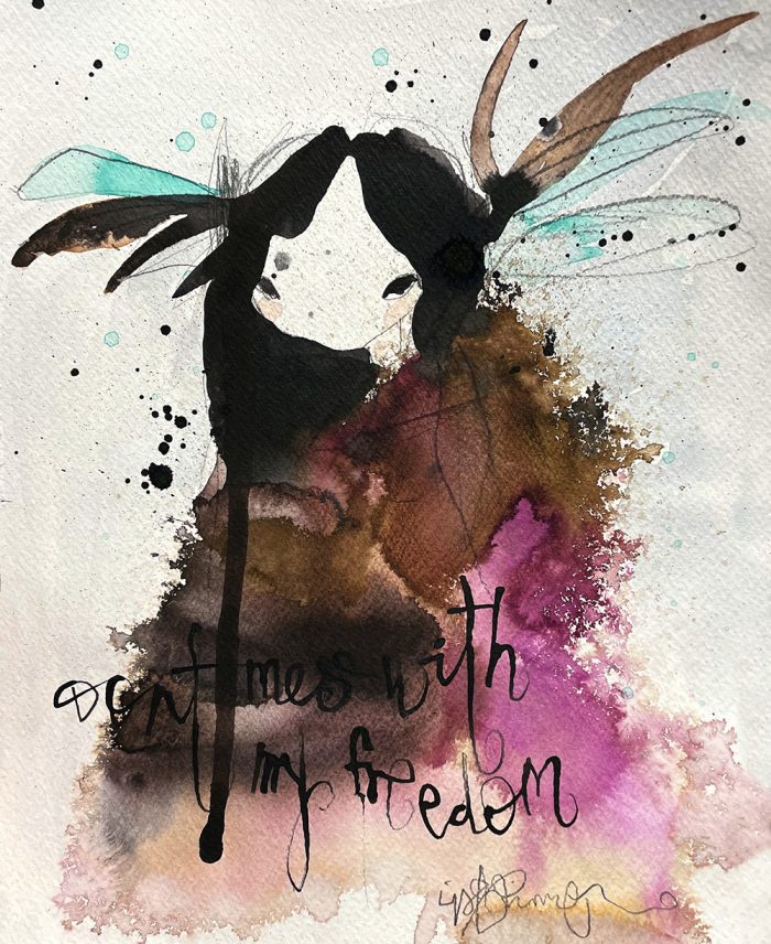 Lisa Rinnevuo - Freedom feathers SÅLD