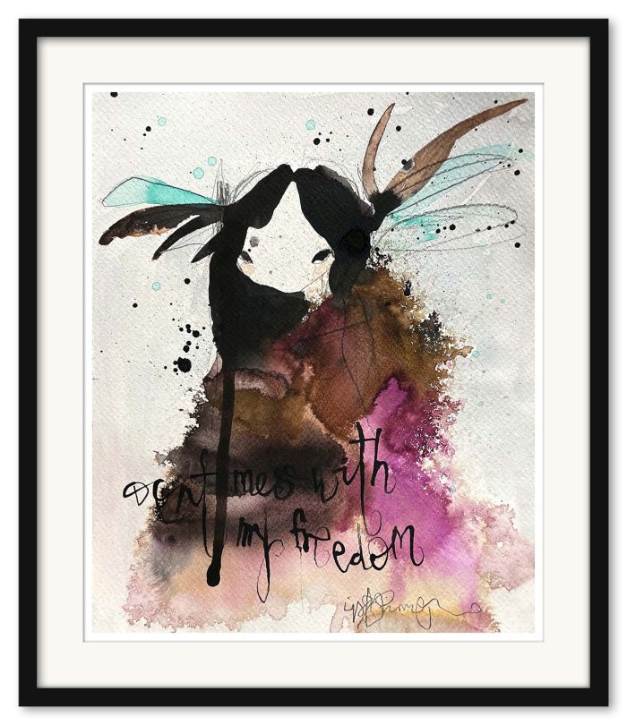 Lisa Rinnevuo - Freedom feathers SÅLD - Bild 2