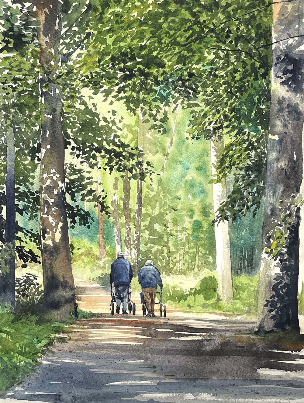 Jesper Hörberg - Enskede, promenad SÅLD