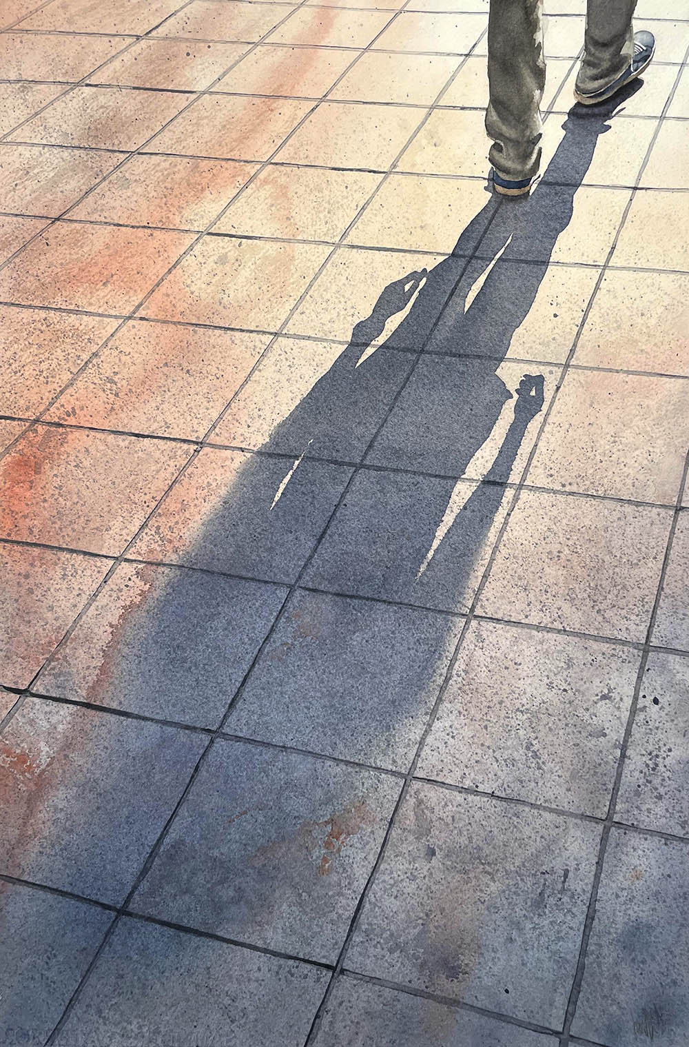 Jesper Hörberg - Innsbruck, långskugga SÅLD