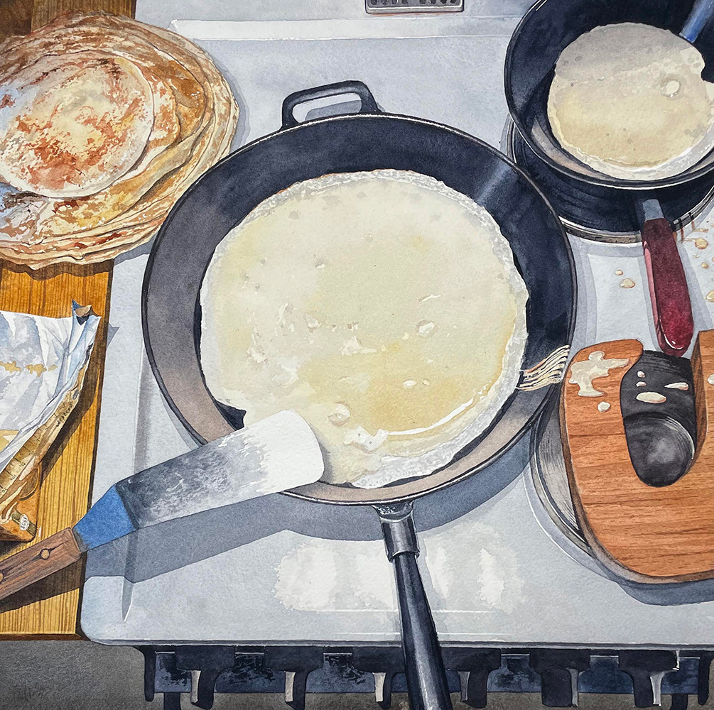 Jesper Hörberg - Pannkakskungen - SÅLD