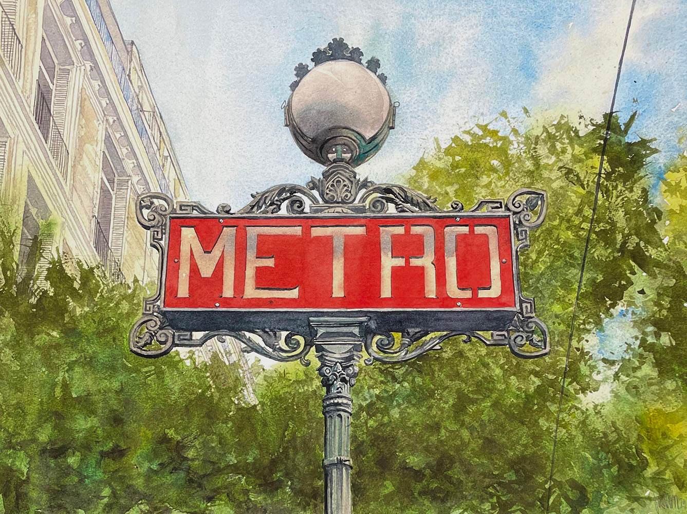 Jesper Hörberg - Paris, Metro
