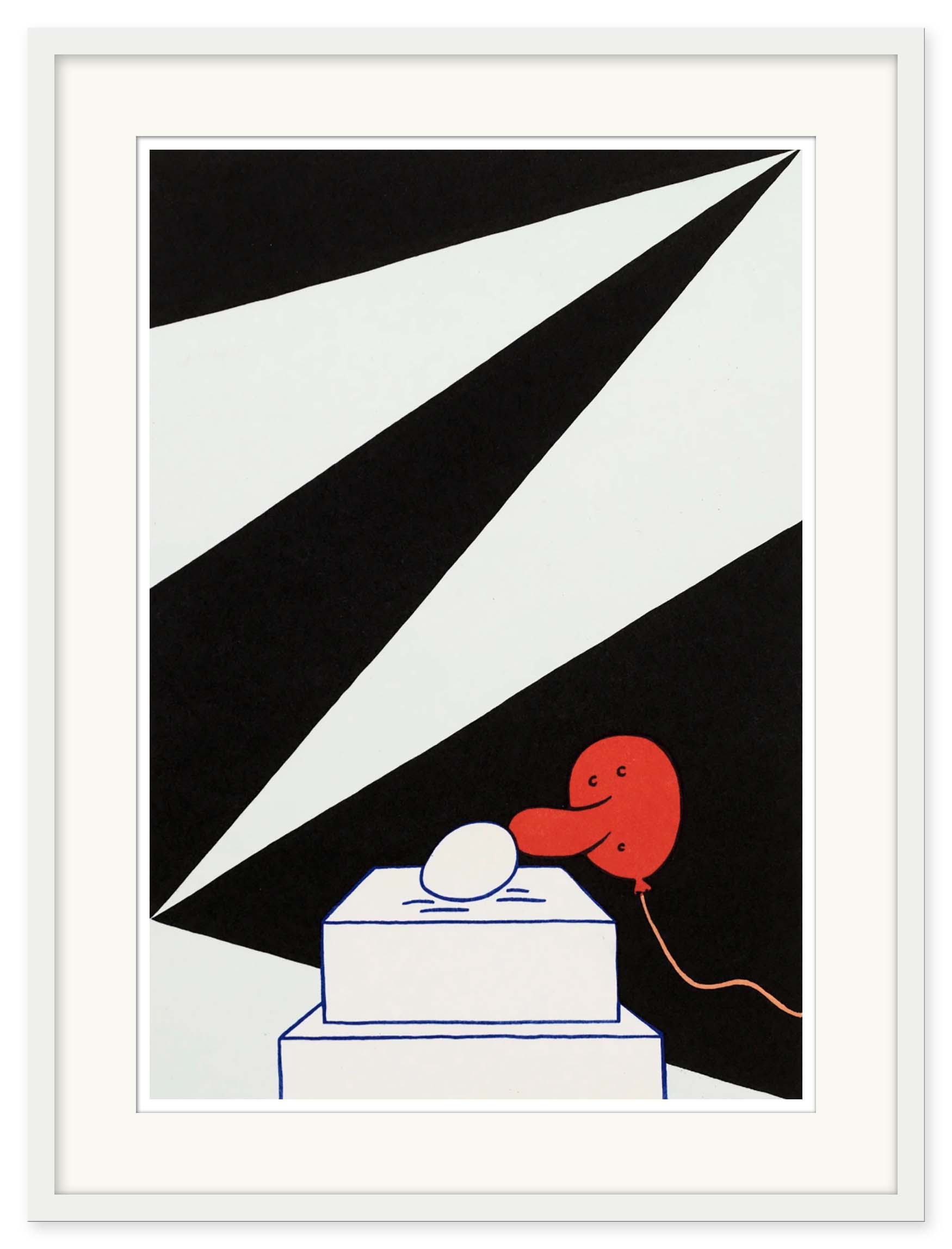 Marie-Louise Ekman - Ett ägg-monument, en ballong och en Olle Baertling-målning - Bild 3