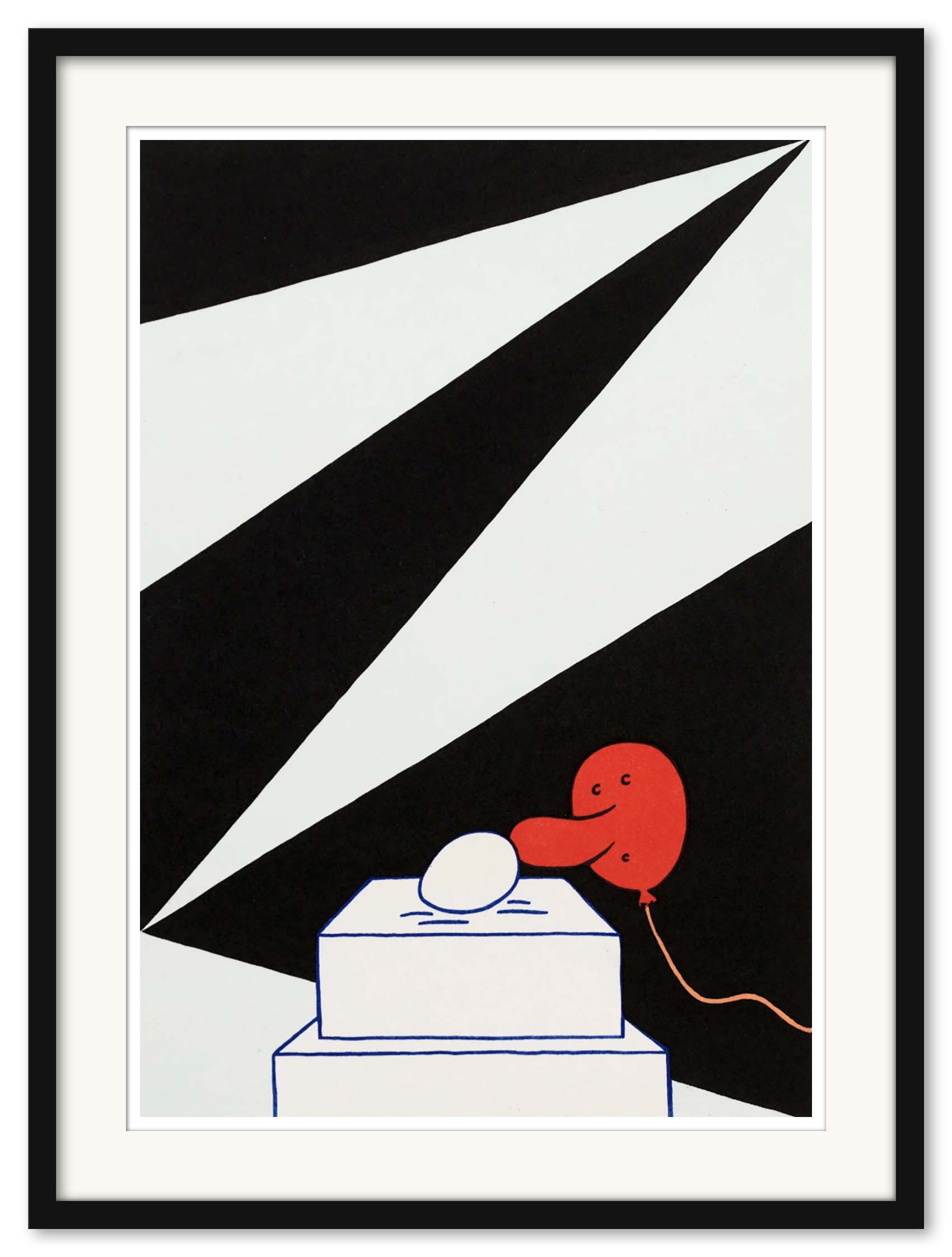 Marie-Louise Ekman - Ett ägg-monument, en ballong och en Olle Baertling-målning - Bild 2