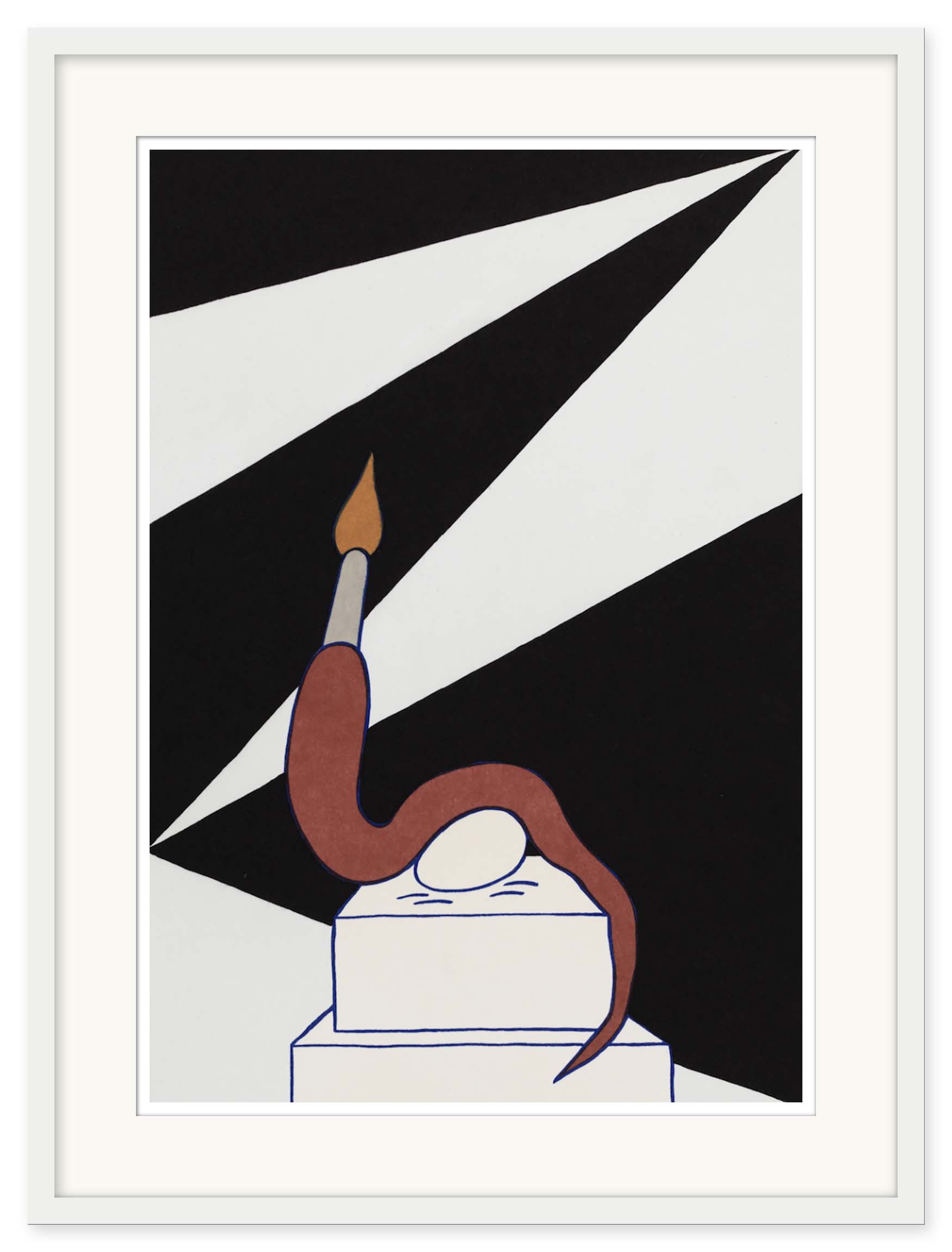 Marie-Louise Ekman - Ett ägg-monument, en pensel och en Olle Baertling-målning - Bild 3