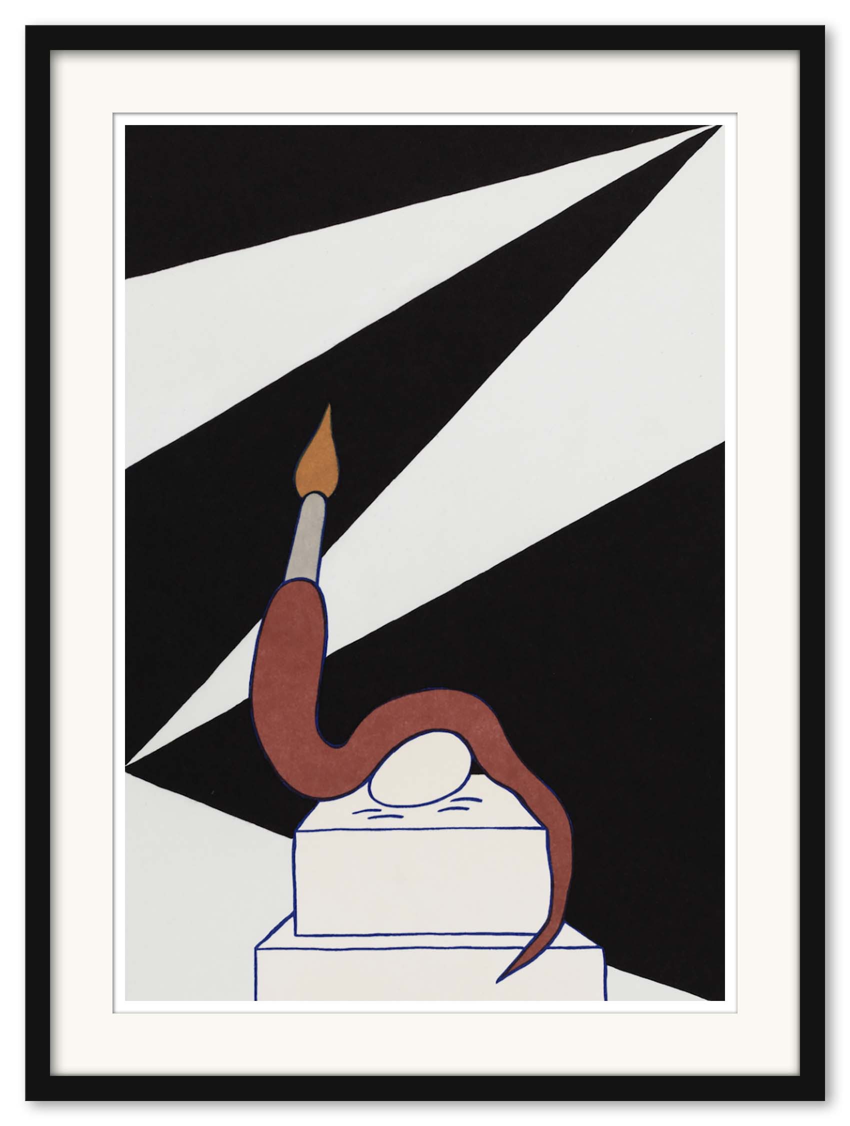 Marie-Louise Ekman - Ett ägg-monument, en pensel och en Olle Baertling-målning - Bild 2