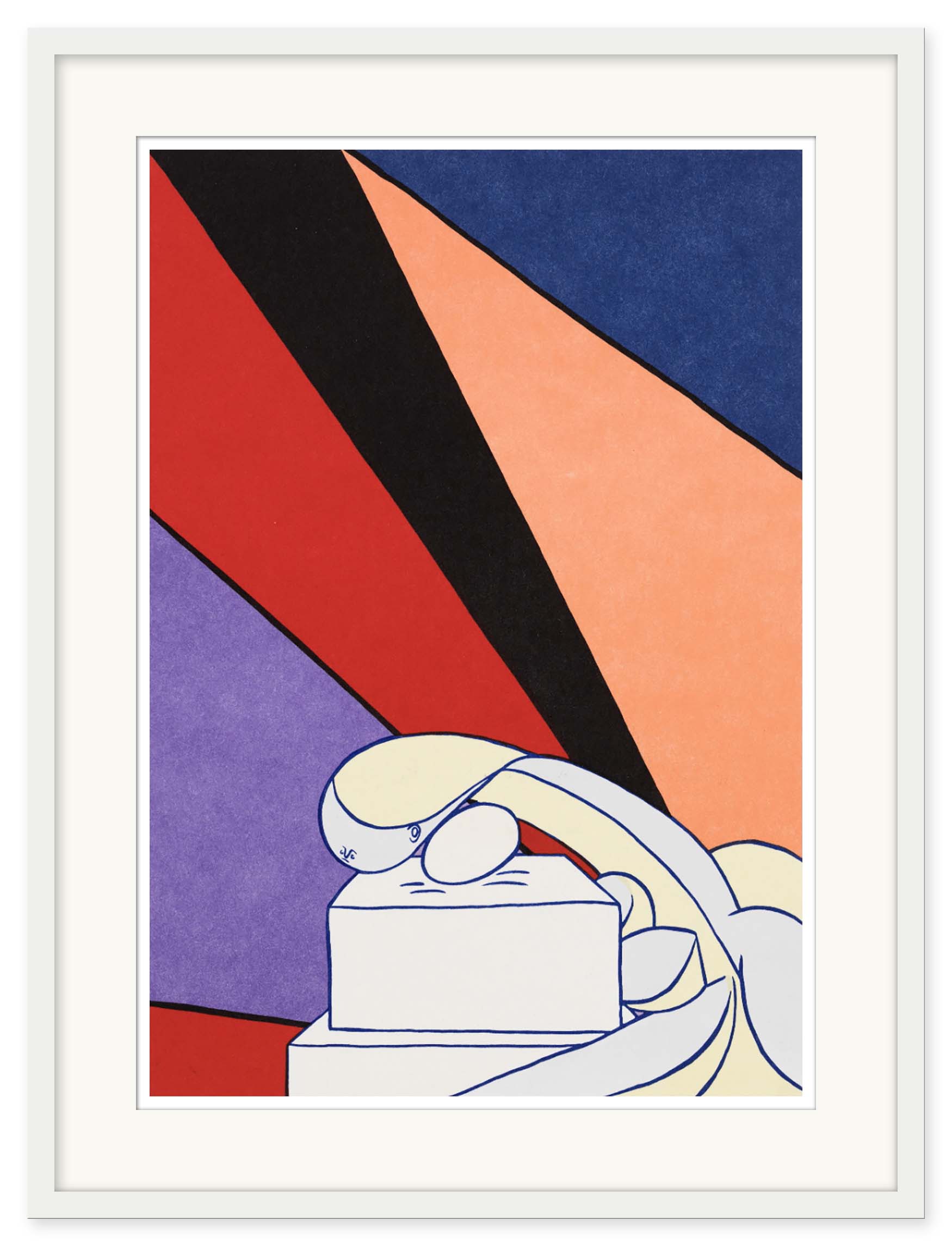 Marie-Louise Ekman - Ett ägg-monument, kontaktsökande Picassodam och en Olle Baertling-målning - Bild 3