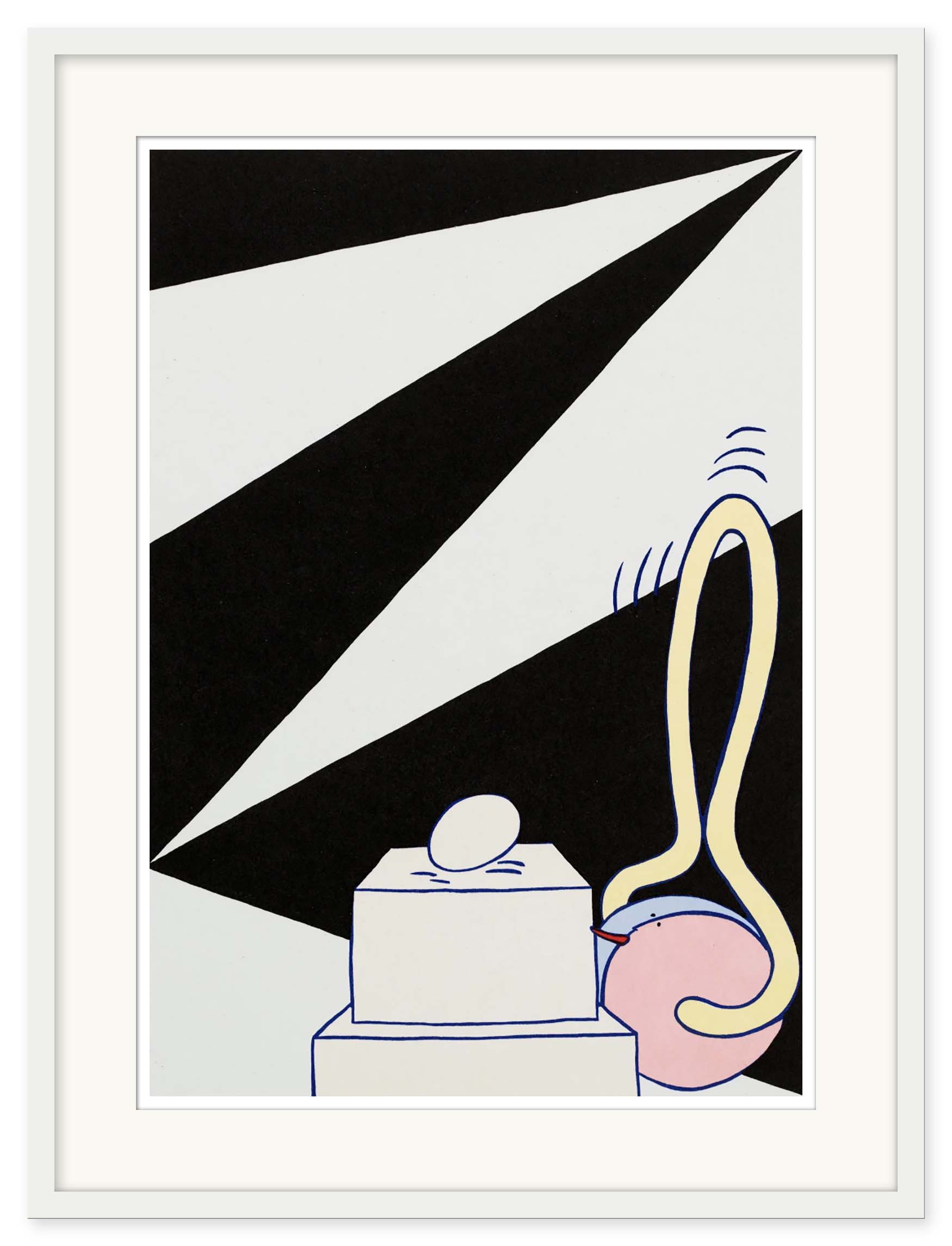 Marie-Louise Ekman - Ett ägg-monument, en skallra och en Olle Baertling-målning - Bild 2