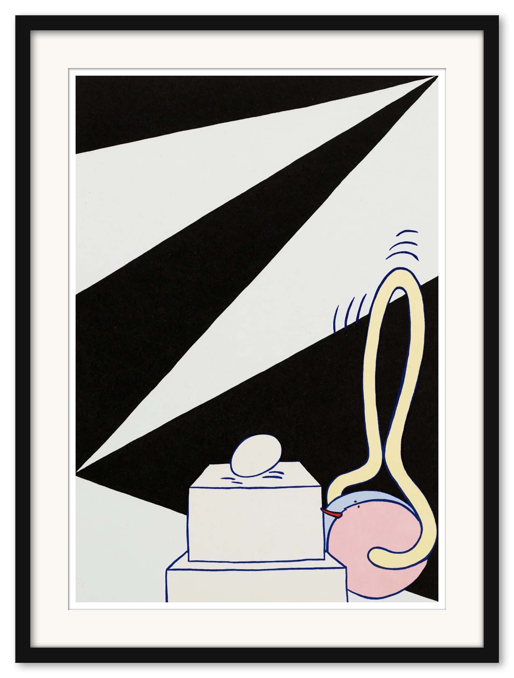 Marie-Louise Ekman - Ett ägg-monument, en skallra och en Olle Baertling-målning - Bild 3