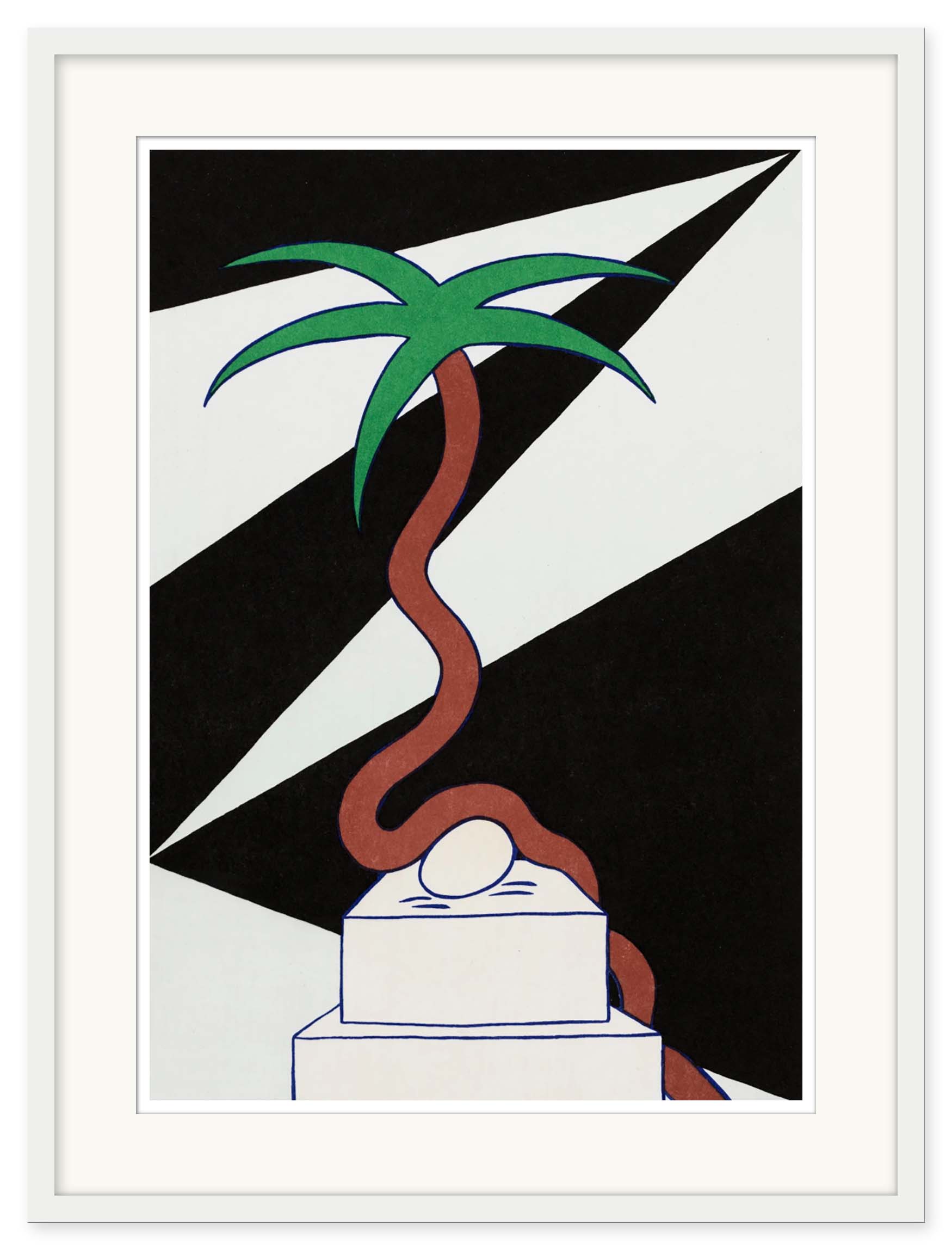 Marie-Louise Ekman - Ett ägg-monument, en palm och en Olle Baertling-målning - Bild 3