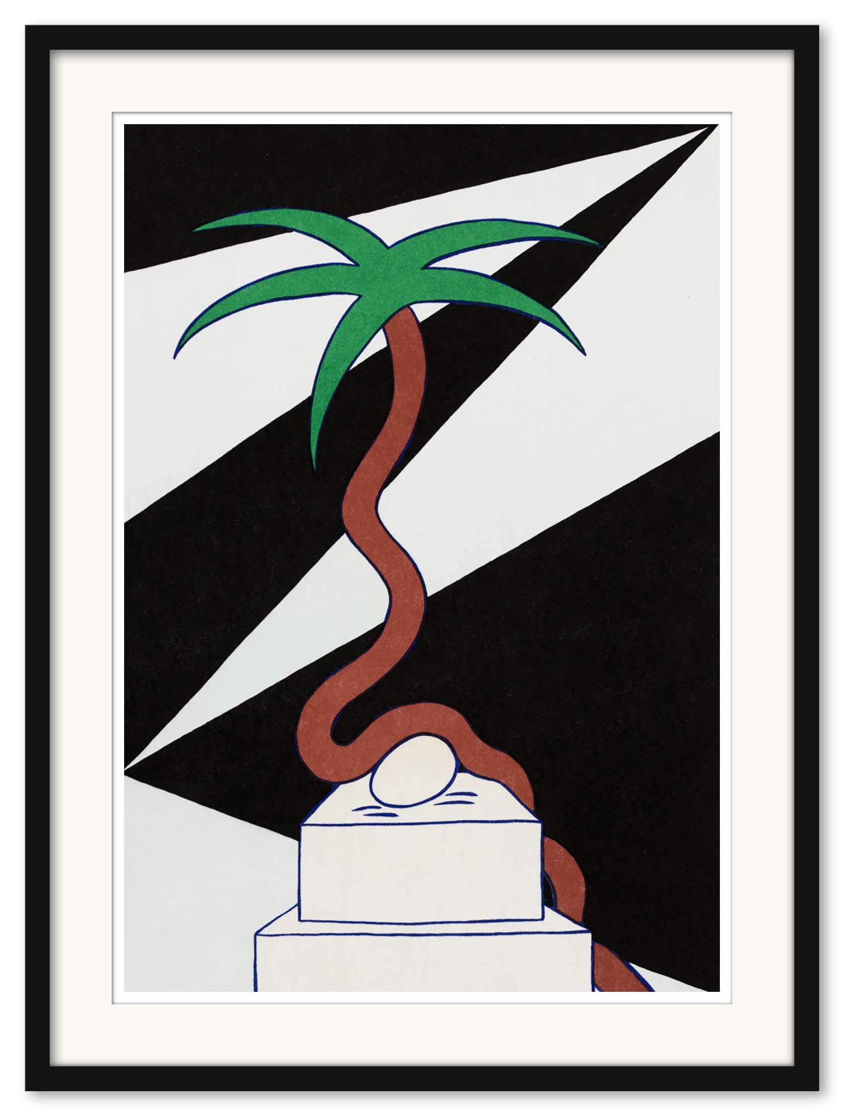 Marie-Louise Ekman - Ett ägg-monument, en palm och en Olle Baertling-målning - Bild 2