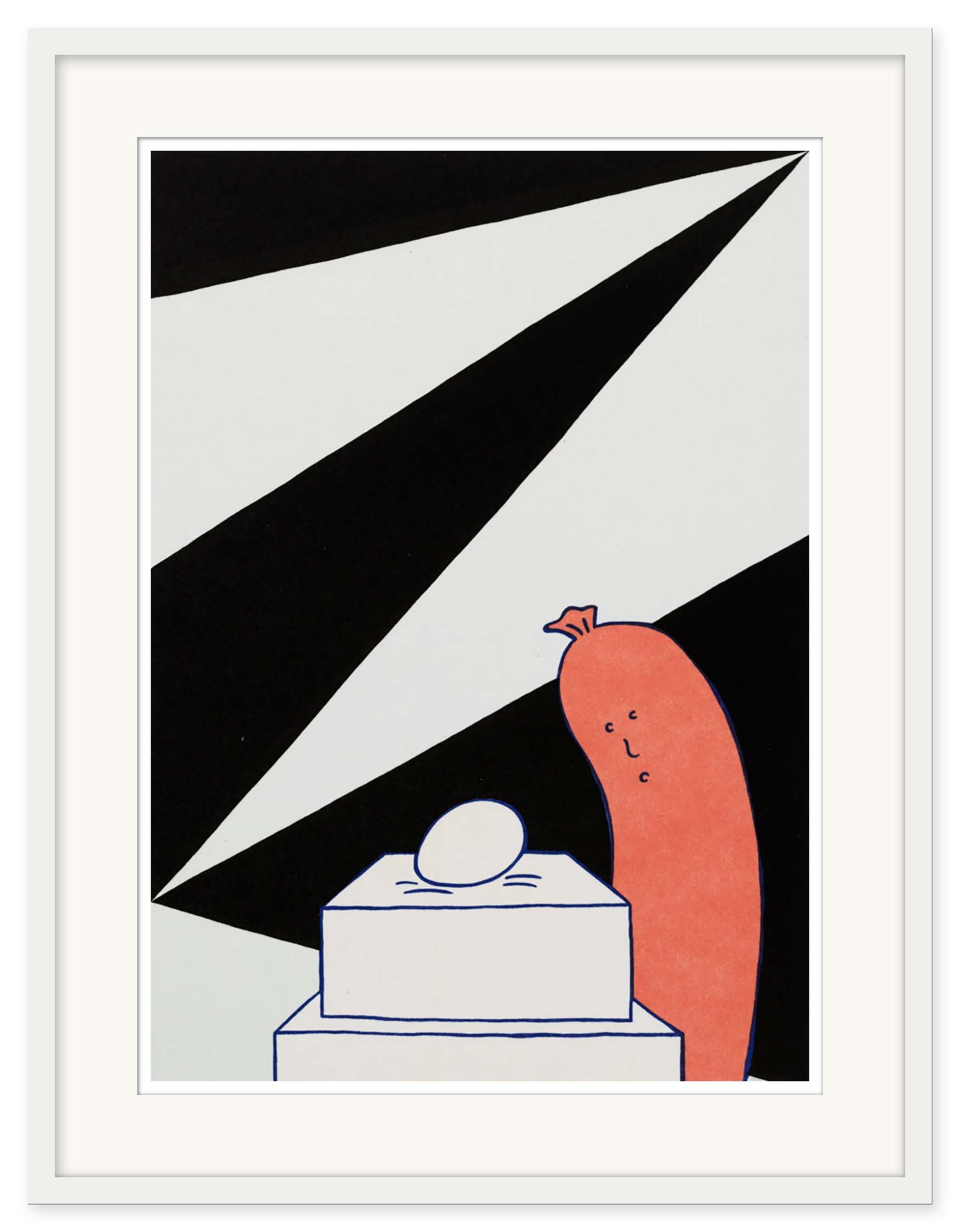 Marie-Louise Ekman - Ett ägg-monument, en korv och en Olle Baertling-målning - Bild 3