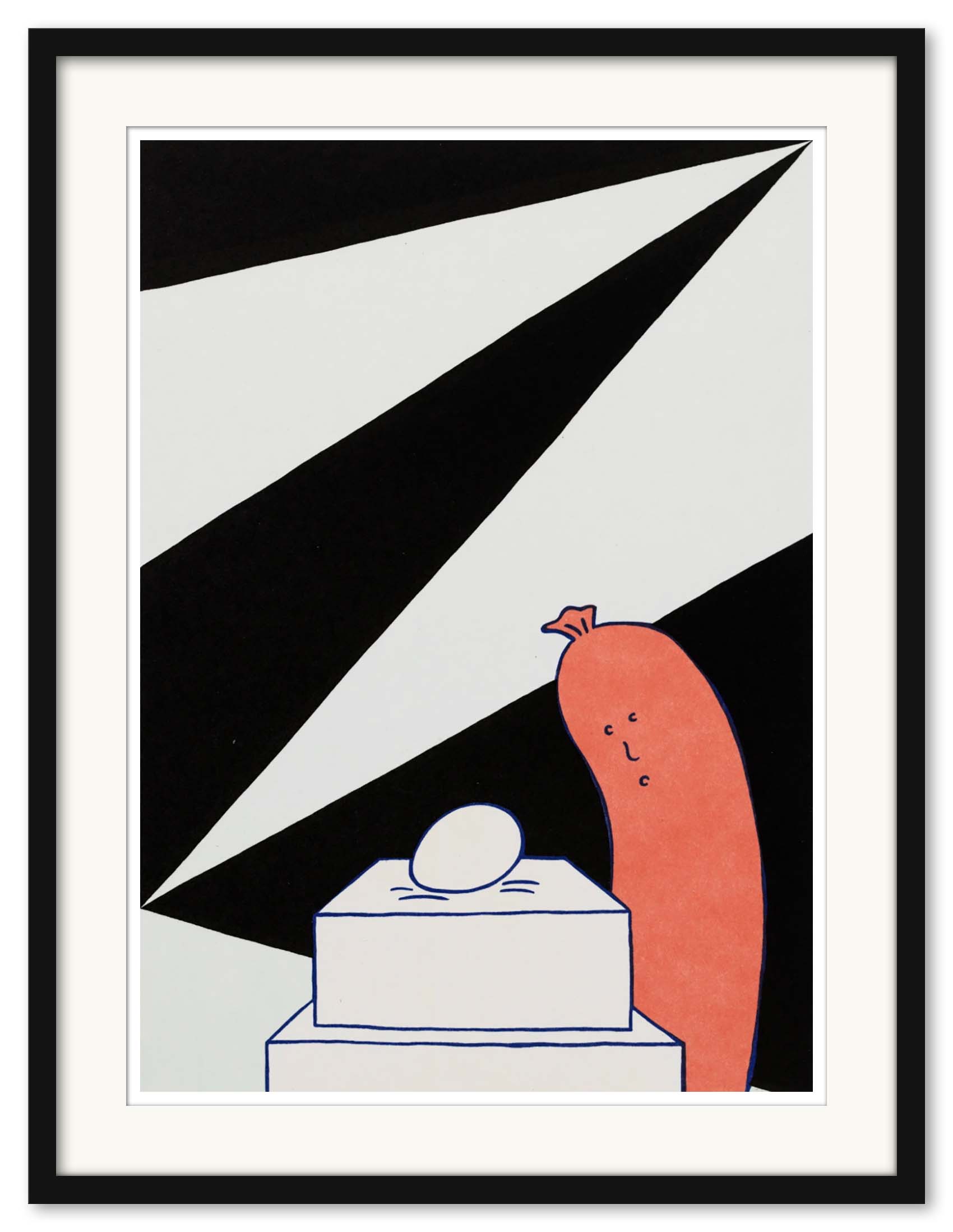 Marie-Louise Ekman - Ett ägg-monument, en korv och en Olle Baertling-målning - Bild 2