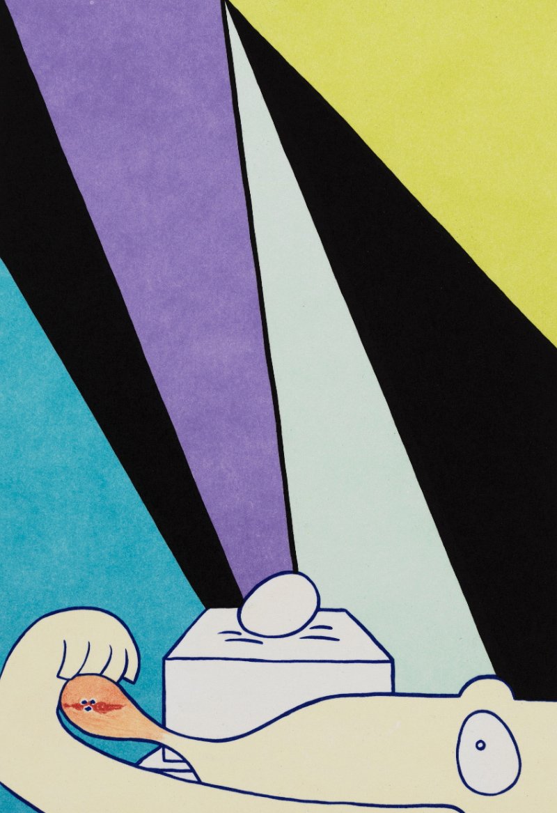 Marie-Louise Ekman - Ett ägg-monument, en solbadande Picassodam och en Olle Baertling-målning